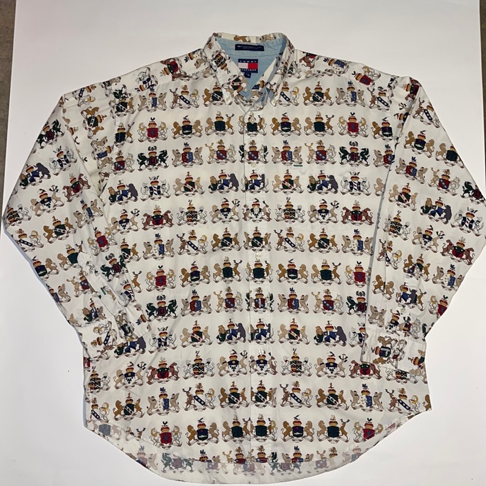Vintage Tommy Hilfiger Button Up